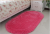 70 * 170cm Oval Elastic Silk Carpet