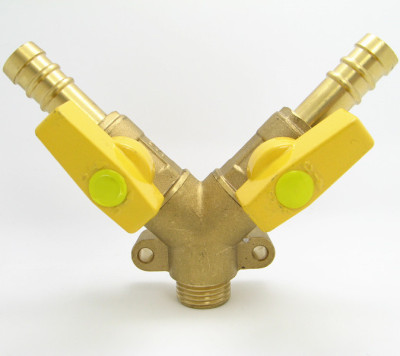 Gas brass ball valve Φ16*1/2" 