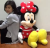 O-authentic Czech mǐ qí mǐ nī figurine Disney Disney Mickey Mouse plush toy