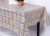 1.37 M Fashion PVC Bronzing Printed Tablecloth Professional Custom Anti-Tablecloth Tablecloth Factory Direct Sales