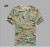 Foreign military quick dry outdoor short sleeve t shirts Camo mesh breathable wholesale specials