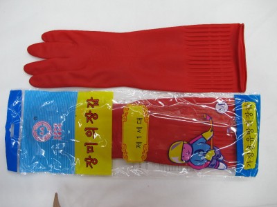 The first generation of 40cm pigeon latex latex, dishwashing gloves