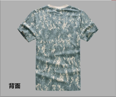 Foreign military quick dry outdoor short sleeve t shirts Camo mesh breathable wholesale specials
