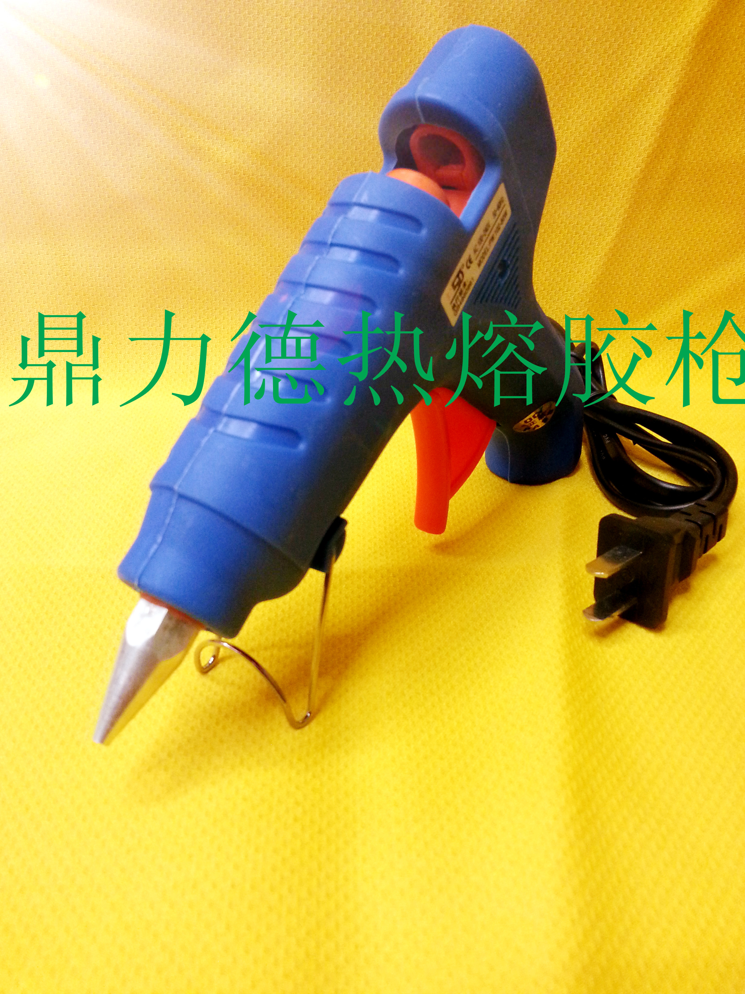 鼎力德热熔胶枪手工制作电热溶胶枪家用胶水条热融胶棒11mm大号