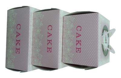 Heart cakes set of 3 boxes, fashionable, exquisite pictures