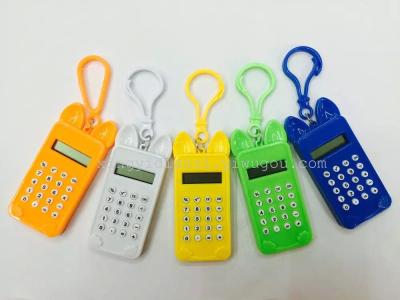 Cat ear calculator gift calculator key chain pocket calculator