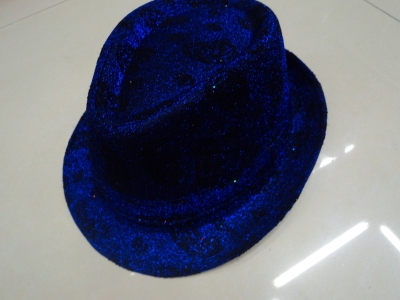 Cashew Royal Blue Polyester Cotton Hat