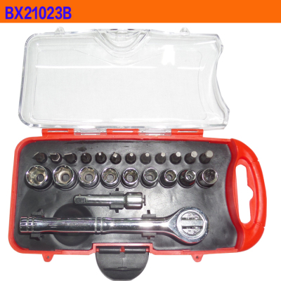 hardwares tools,23 piece Socket & Bit Tool Set  BX21023B