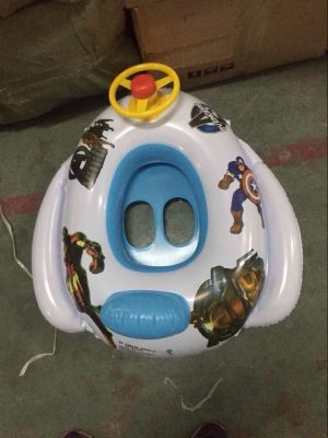 PVC inflatable toys children's toys toys car sitting on the water boats