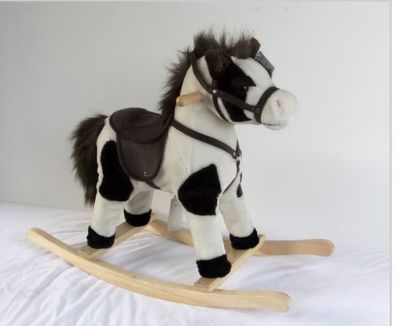 Imitation horse shake horse children toy plush toy