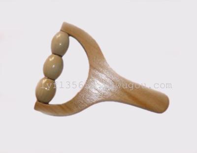 Massager massage cervical-lumbar massage the back wooden Slingshot tuk-tuk