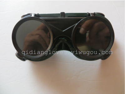Electric welding safety glasses double welding goggles mirror double lens welding radiation