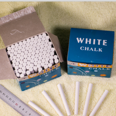 Dust-free dash 100 school teachers stationery box of white chalk