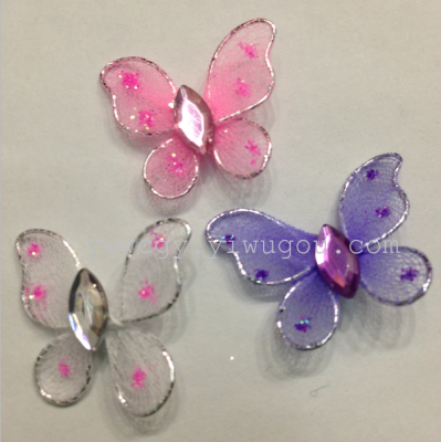 Factory outlets stocking glitter Butterfly large wholesale
