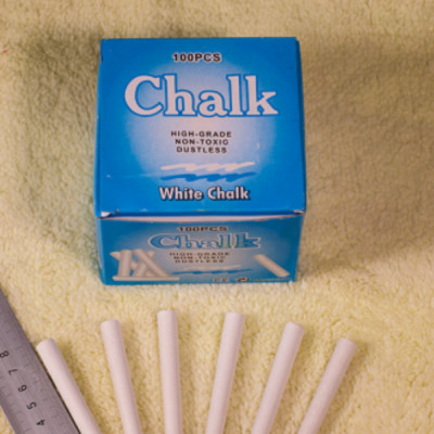 Independent production of environmentally clean white chalk factory 100 pieces of chalk