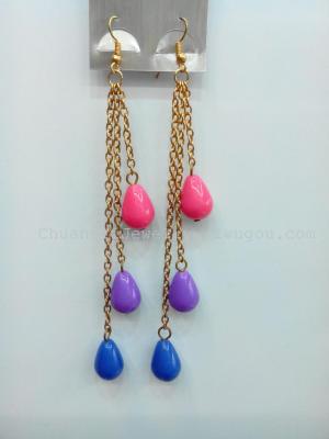 Acrylic earring earrings fashion earrings wholesale and foreign trade