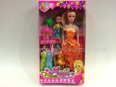 Barbie doll gift set