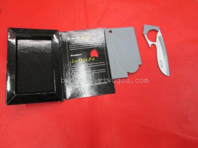 New ultra thin Saber card outdoor multifunction portable outdoor tool combo knife