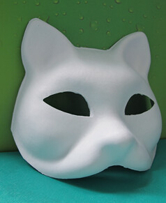 Halloween, pulp cat mask