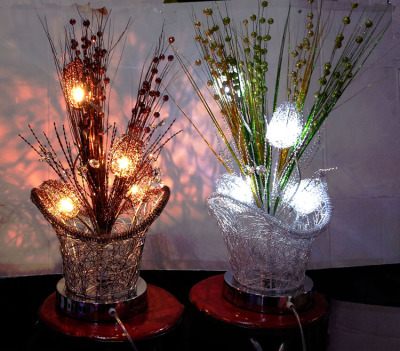 Manufacturers selling 2015 aluminum wire lamp light on the new creative hand woven lamp lamp