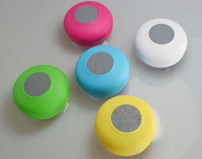 Manufacturers selling four waterproof bathroom Bluetooth speaker sucker hands-free Bluetooth speaker
