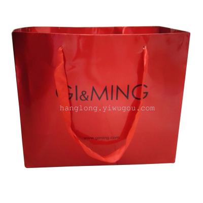 Cosmetic bags customized advertising paper bags custom gift bags