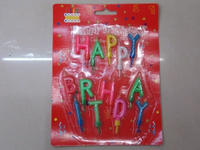 Foreign Trade Hot Party Candles, Birthday Candles, Letter Candles