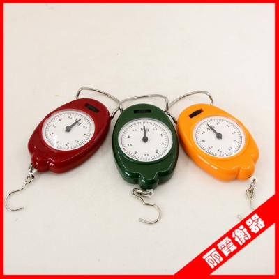 Mini hook spring balance scales crane scale portable scales mechanical scales 5KG