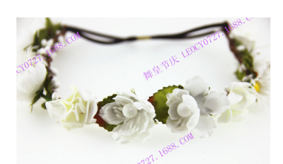 KW-001 New Princess Style Headgear Wedding Supplies Photo Studio Props Ball Wreath