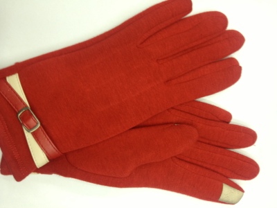 Down touch gloves.