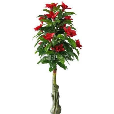 Plant simulation feel is new medium Amaryllis tree artificial tree crafts