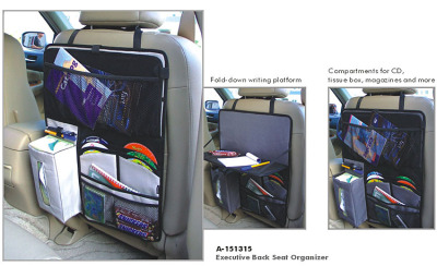 Car for Car Storage Bag Multifunctional with Note Board Back Bag CD Clip Tissue Box Storage Bag