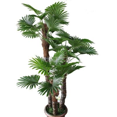 Artificial plants feel par three Palm-tree artificial tree crafts