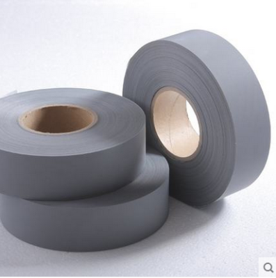 Plain bright reflective safety reflective tape, reflective materials in chemical fiber cloth