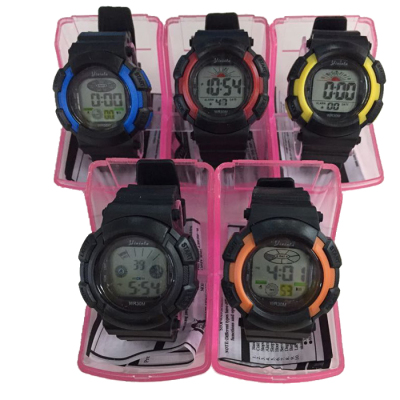 Factory Direct Sales Colorful Children Luminous Watrproof Watch Electronic Watch Sport Watch