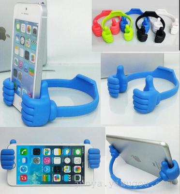 The new mobile phone mobile phone tablet support bracket IPAD lazy thumb bracket
