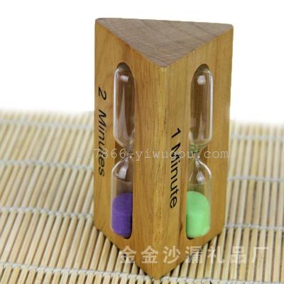 Creative Home Furnishing decoration 1 - 5 minutes of various color wooden hourglass hourglass