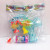 OPP bags of plastic educational toys children's toys transparent clownfish inertia bubble gun