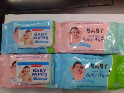 Sell and sell BABY wet towel 80Pcs.