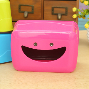 Creative smiling face paper box paper box paper box paper box paper box paper towel can waterproof paper towel kitchen