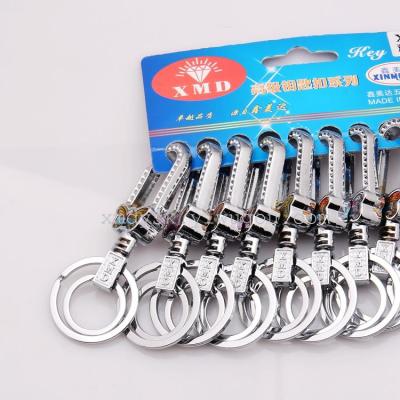 XMD xinmei 311 double ring Keychain Butterfly buckle factory direct sales