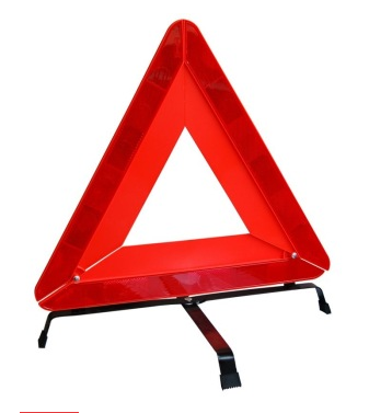 Reflective tripod parking automobile triangle warning sign warning sign safety stop sign