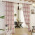 Korean-style linen jacquard custom curtain finished shade cloth cotton and linen curtain cloth