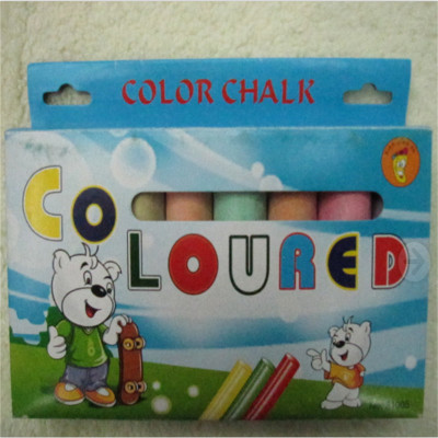 Children's drawing chalk green ship 8 thick chalk