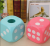 The dice towel pumping paper towel tube box Xinqite creative vehicle