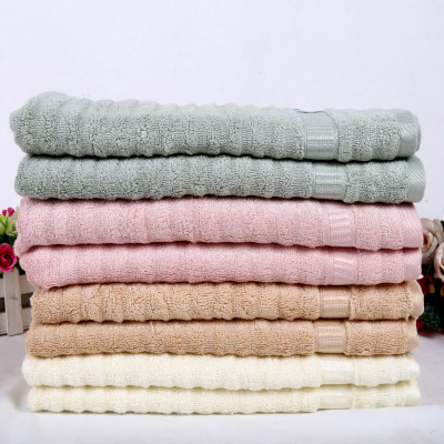 Antibacterial deodorant bath towel bamboo fiber cotton absorbent bath towel gift towel