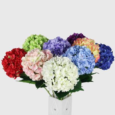 Simulation of artificial flowers single large hydrangea hydrangea home decor artificial flower corsage