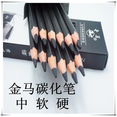 Carbon pencil sketch pen high carbon-neutral wood pens 12 Pack art pencils