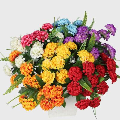 Artificial flower fork 14 heads of seven beads home decor artificial flower of Chrysanthemum Chrysanthemum corsage