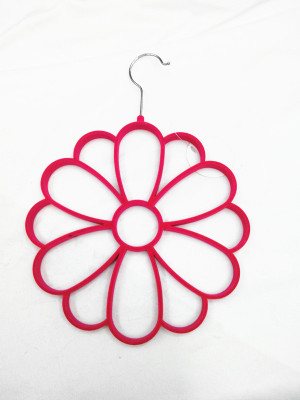 Small sun flower scarf tie rack hanging jewelry hanging scarves wholesale